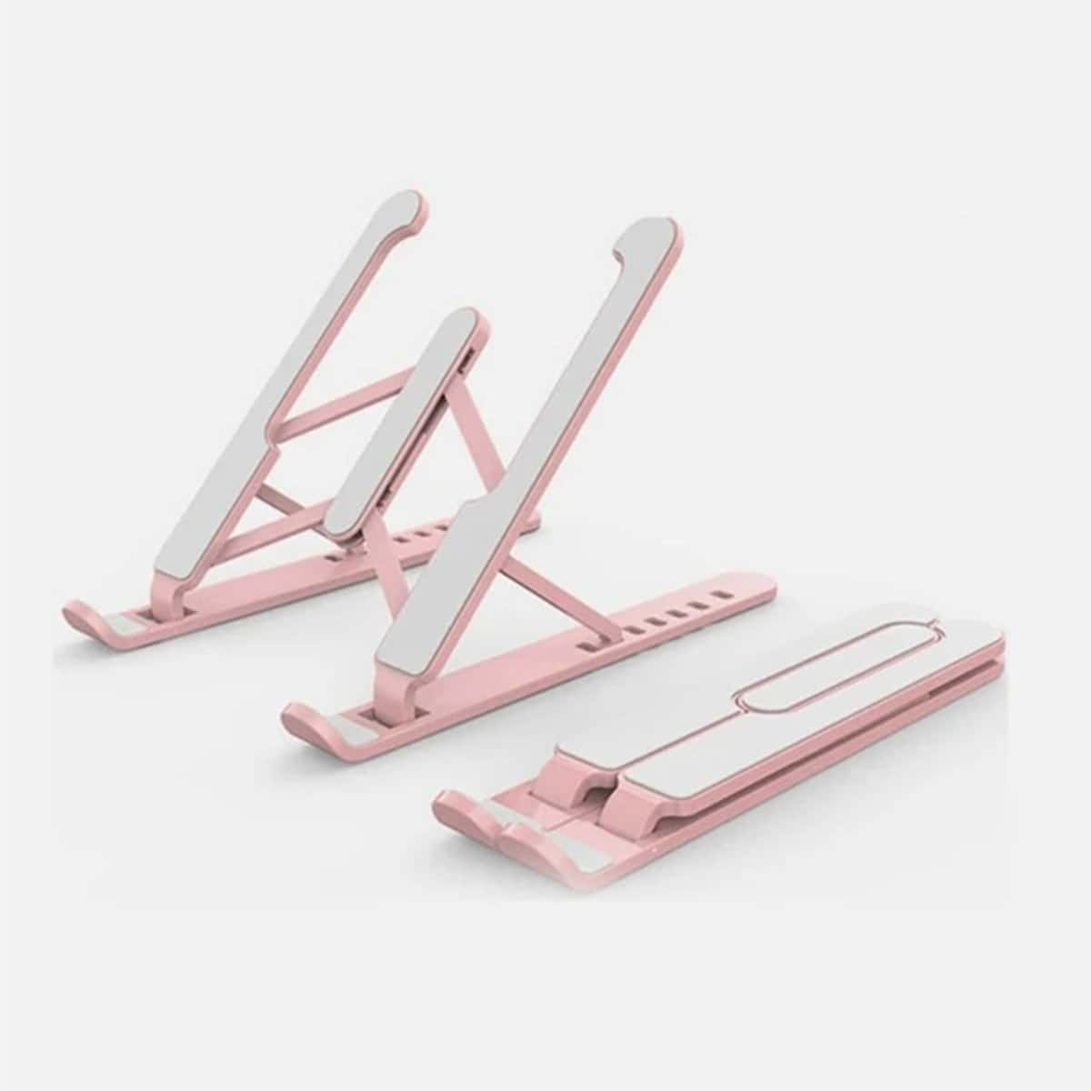 

1pc Adjustable Desktop PC Stand, Pink
