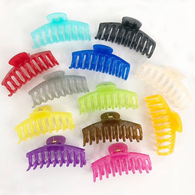 

2pcs Random Hair Claw, Multicolor