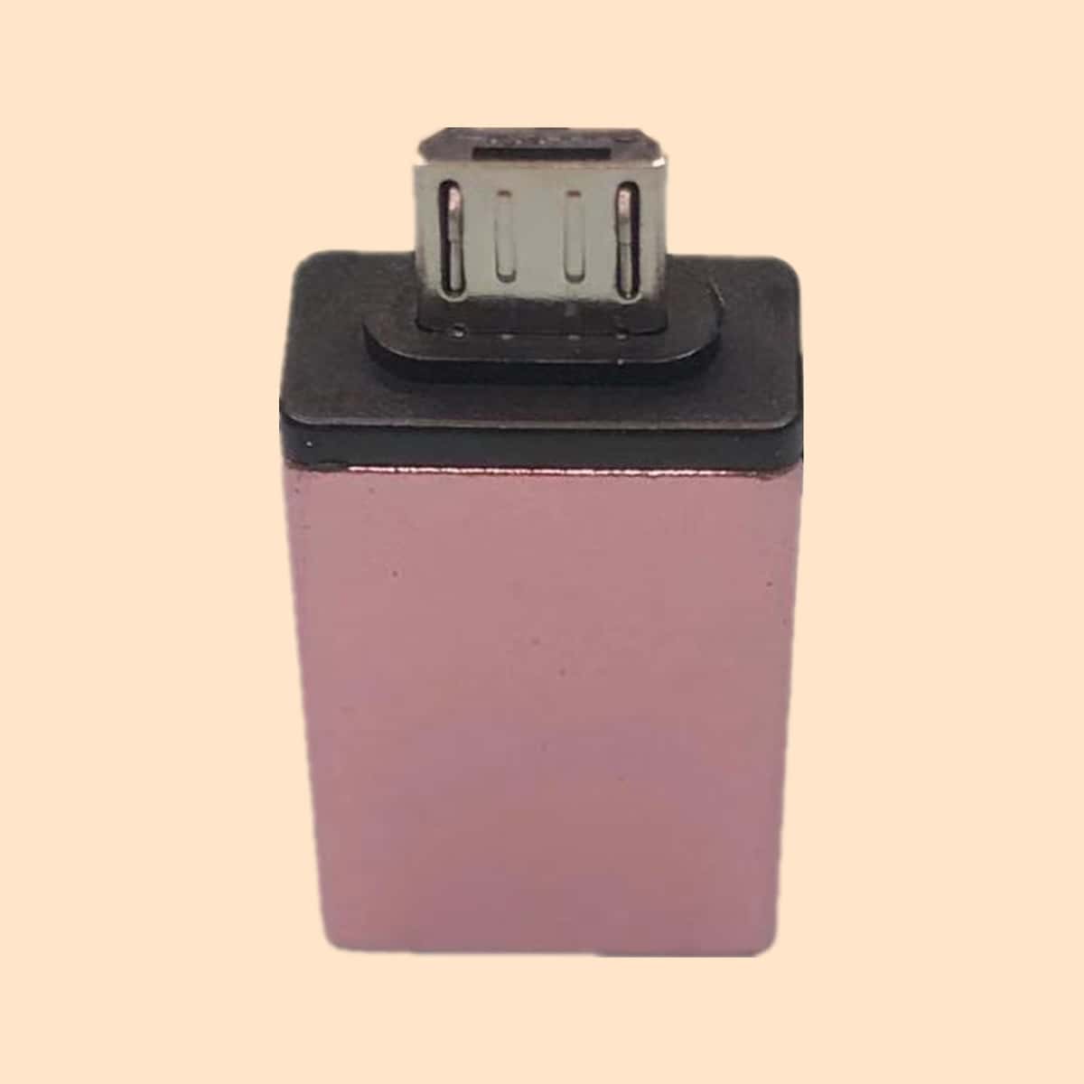 

1pc OTG Adapter For Android Phone, Pink