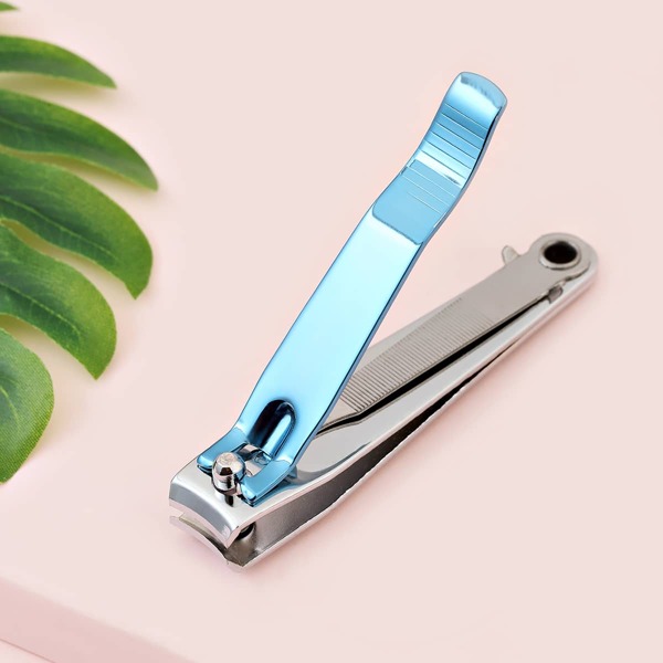 

Stainless Steel Nail Clipper, Blue