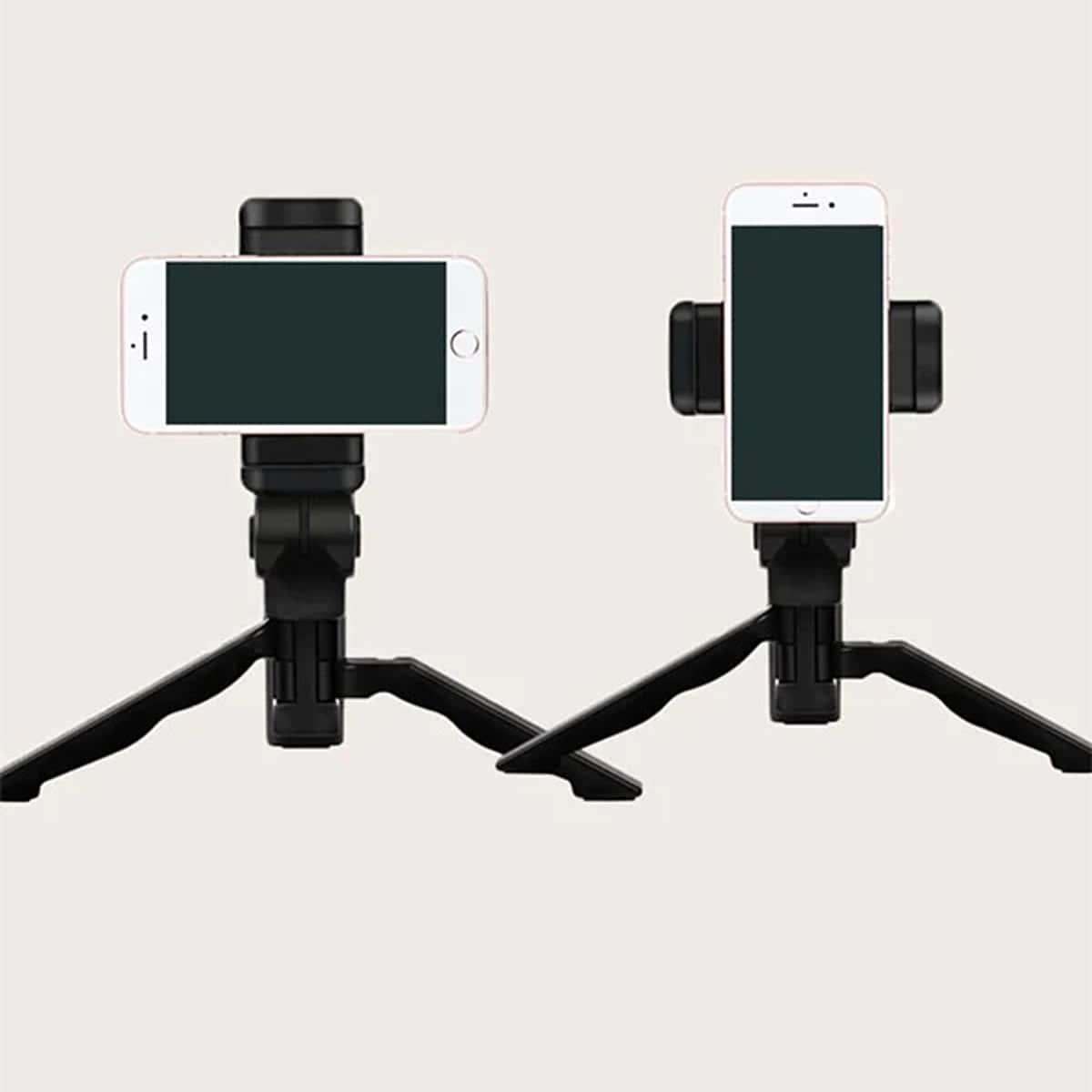 

1pc Phone Tripod Stand, Black