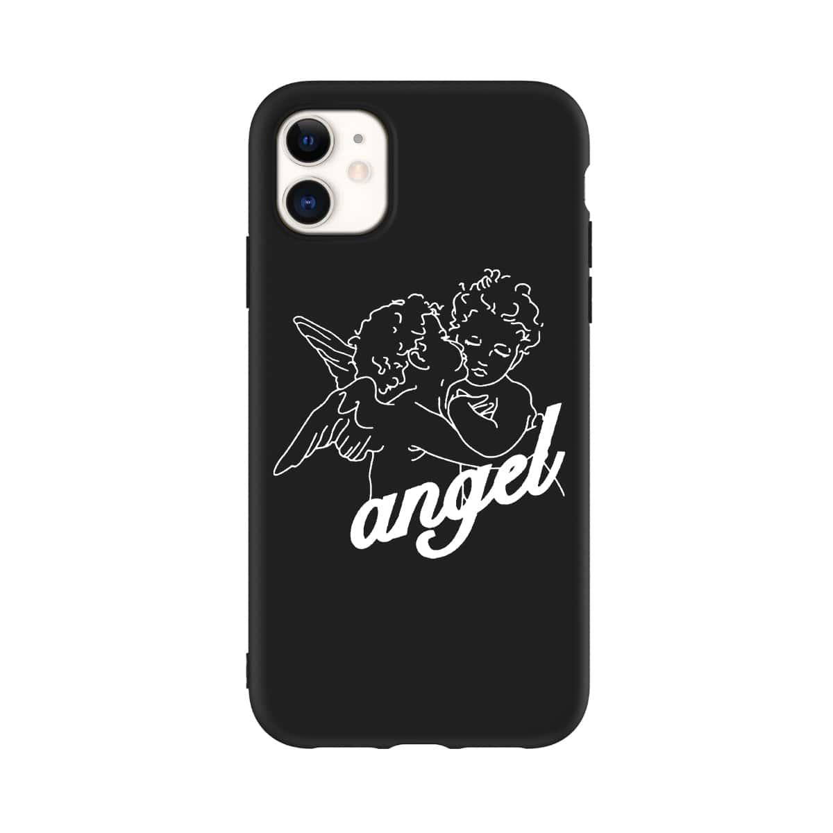 

Angel iPhone Case, Black