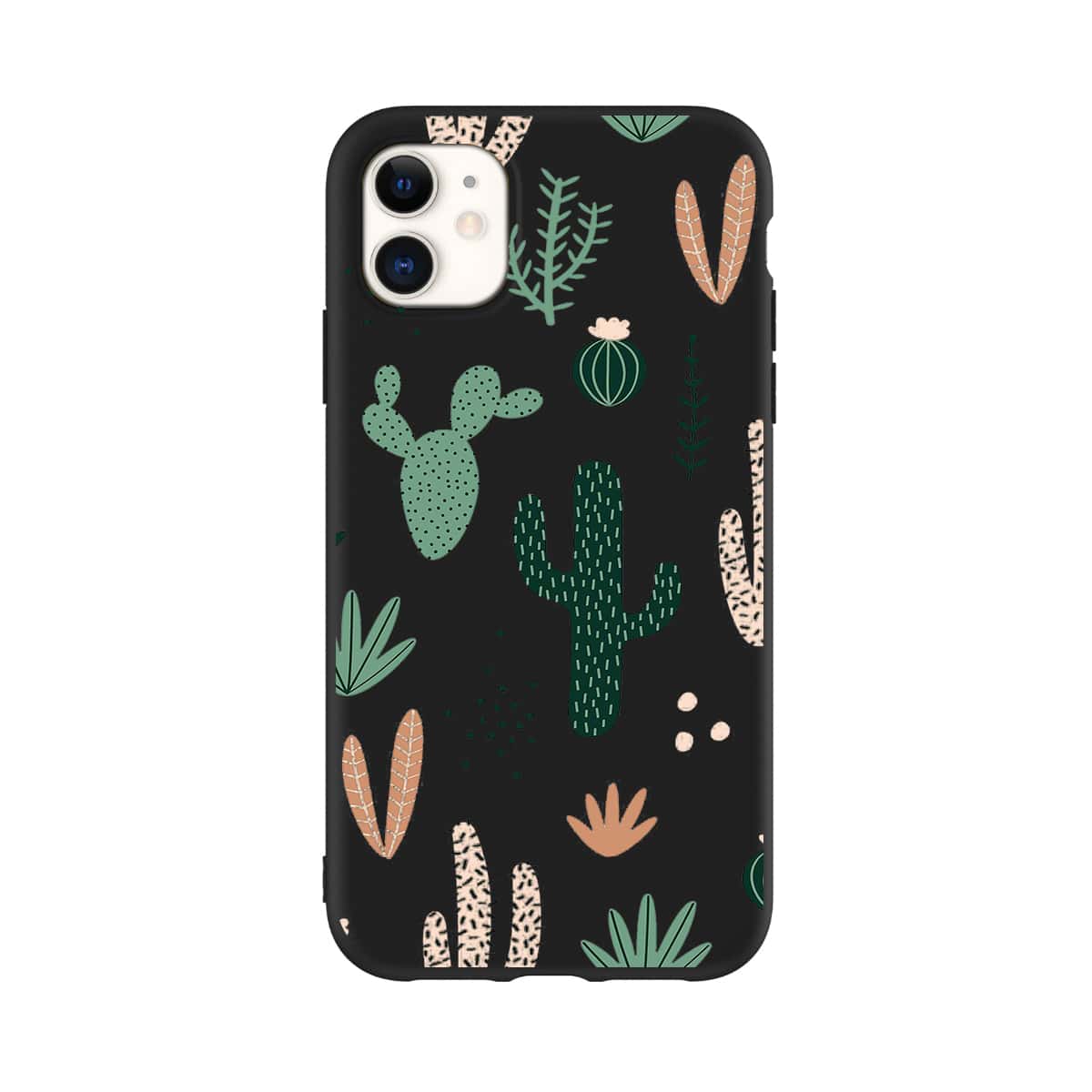 

Cactus iPhone Case, Black