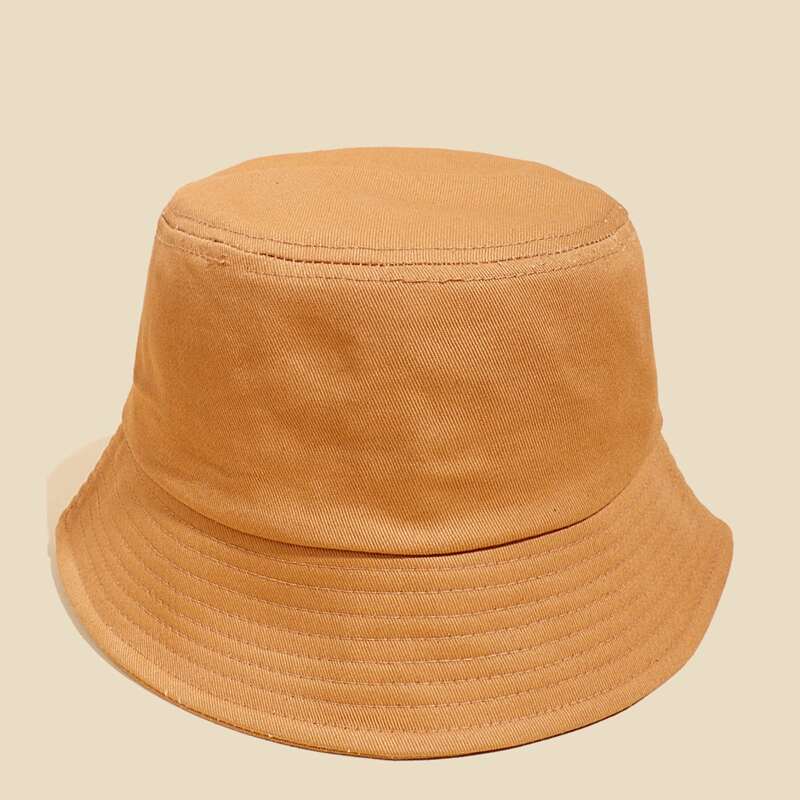 

Solid Bucket Hat, Coffee brown
