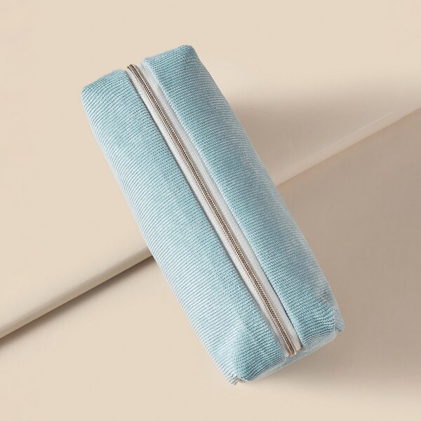 

Plain Pencil Bag, Blue