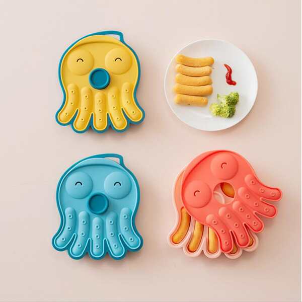 

1pc Random Octopus Sausage Mold, Multicolor