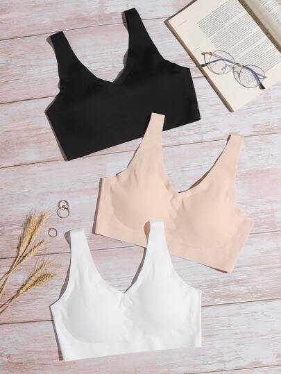 طقم حمالة صدر بسلسة 3 قطع