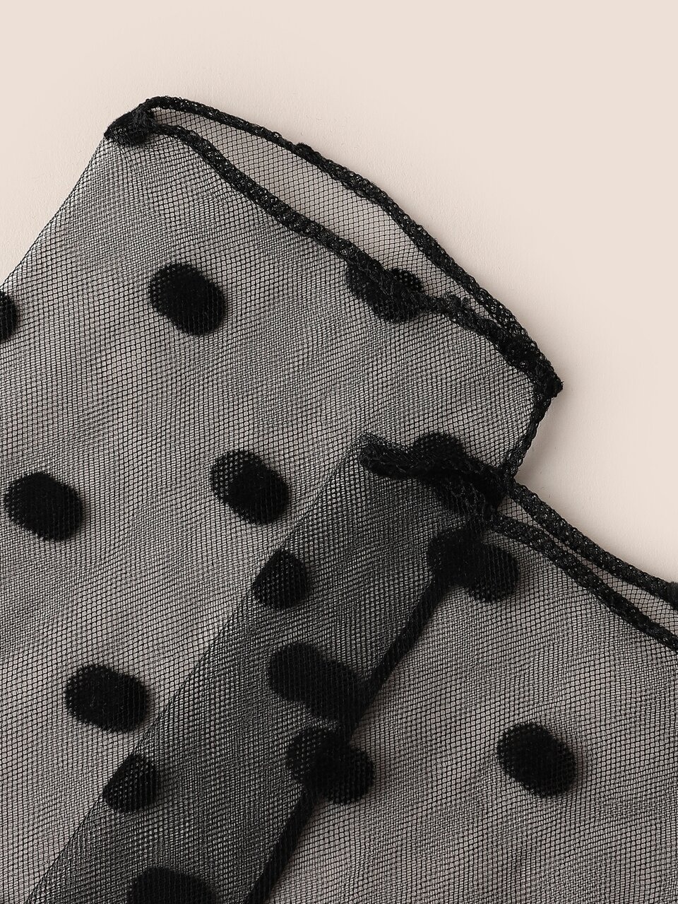 Polka Dot Mesh Long Gloveswedding Summer