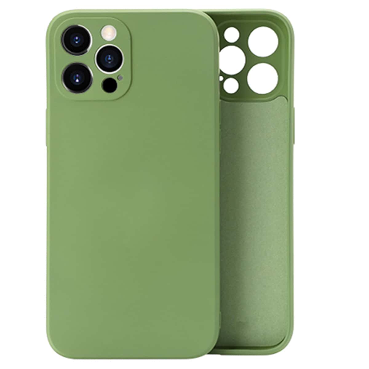 

Solid Full Cover iPhone Case, Olive green