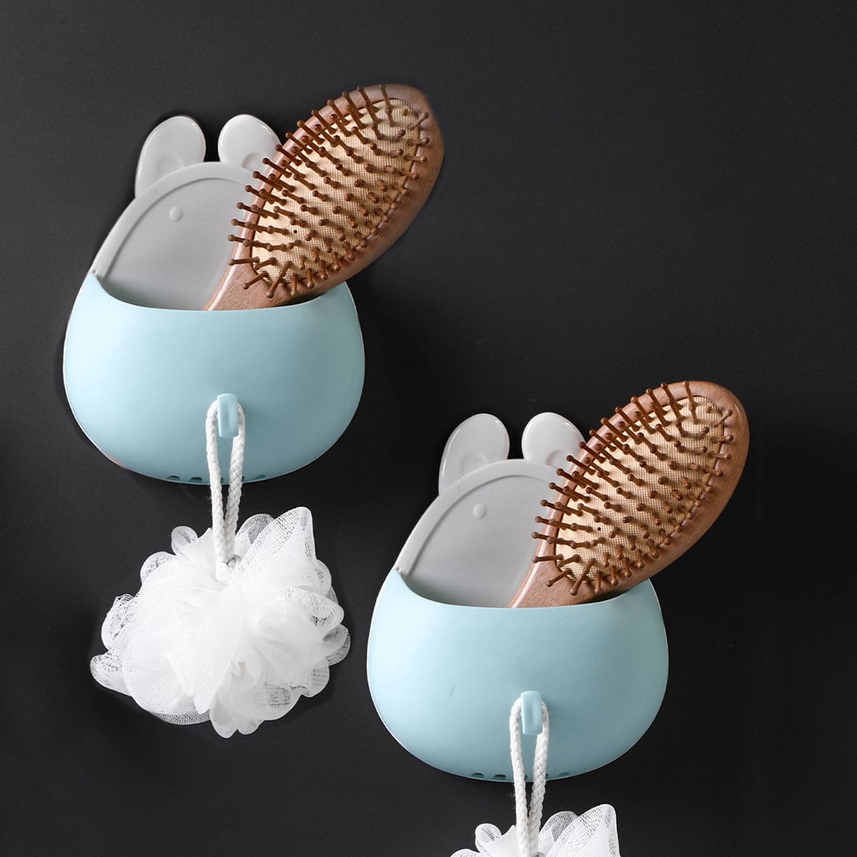 

1pc Totoro Design Storage Rack, Blue