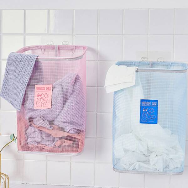 

1pc Random Color Dirty Clothes Hamper, Multicolor