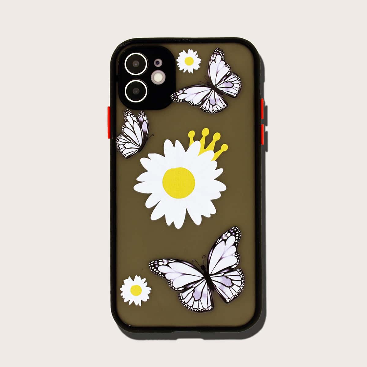 

Butterfly & Daisy iPhone Case, Multicolor