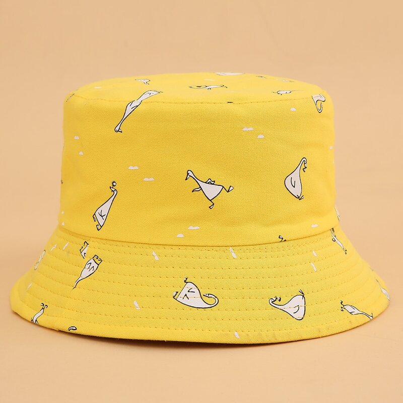 

Cartoon Bucket Hat, Yellow