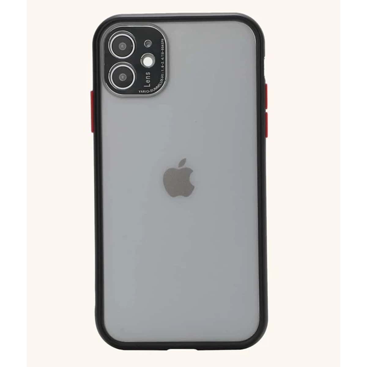 

Contrast Frame iPhone Case, Black