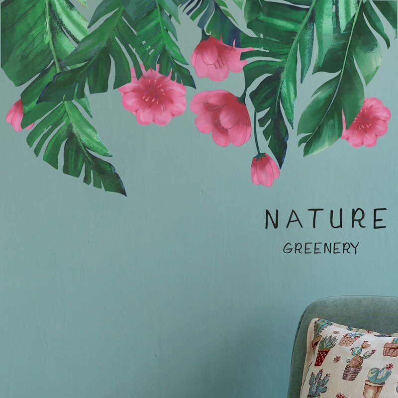 

Plant Print Wall Sticker, Multicolor