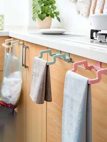 رف معلق للمطبخ بلون عشوائي قطعة واحدة - متعدد الألوان - مشاهدة 3