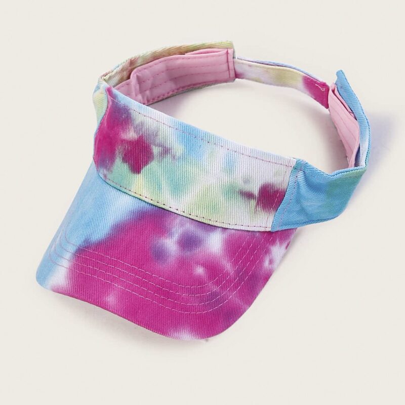 

Tie Dye Visor Hat, Multicolor