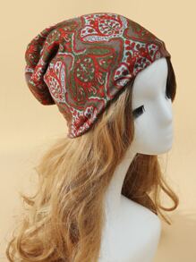 Sombrero con estampado - Multicolor - Ver 1
