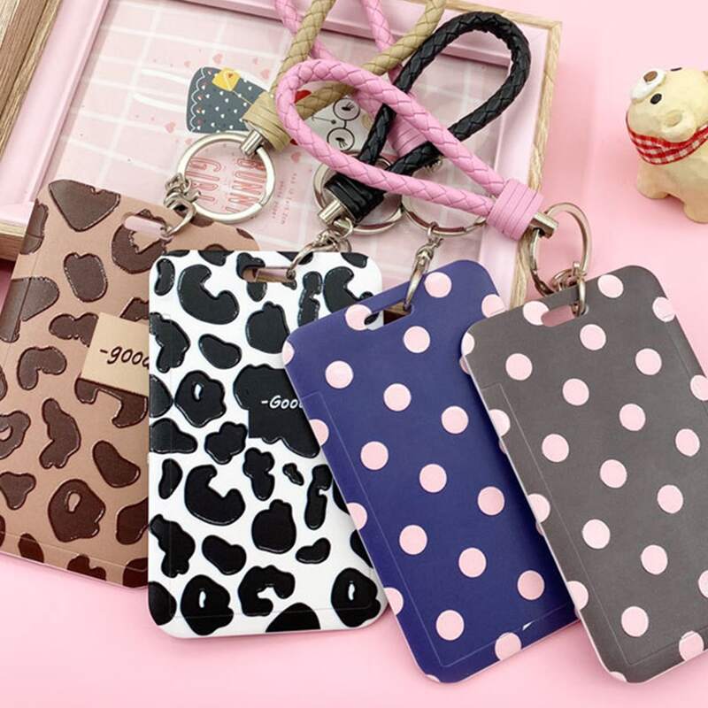 

1pc Random Pattern Card Holder, Multicolor