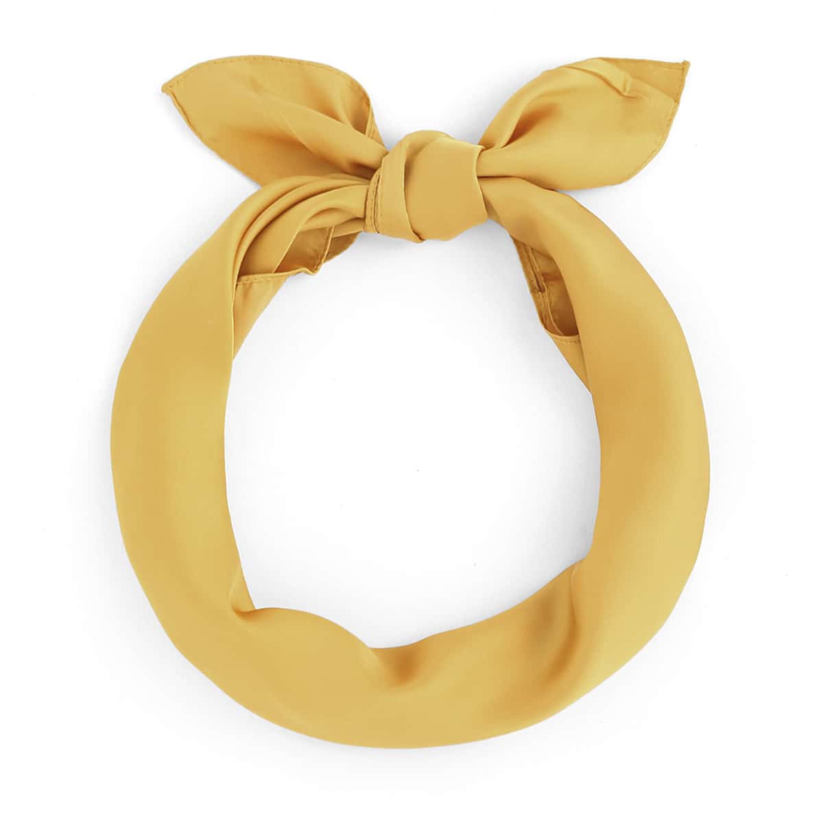 

Simple Plain Bandana, Yellow