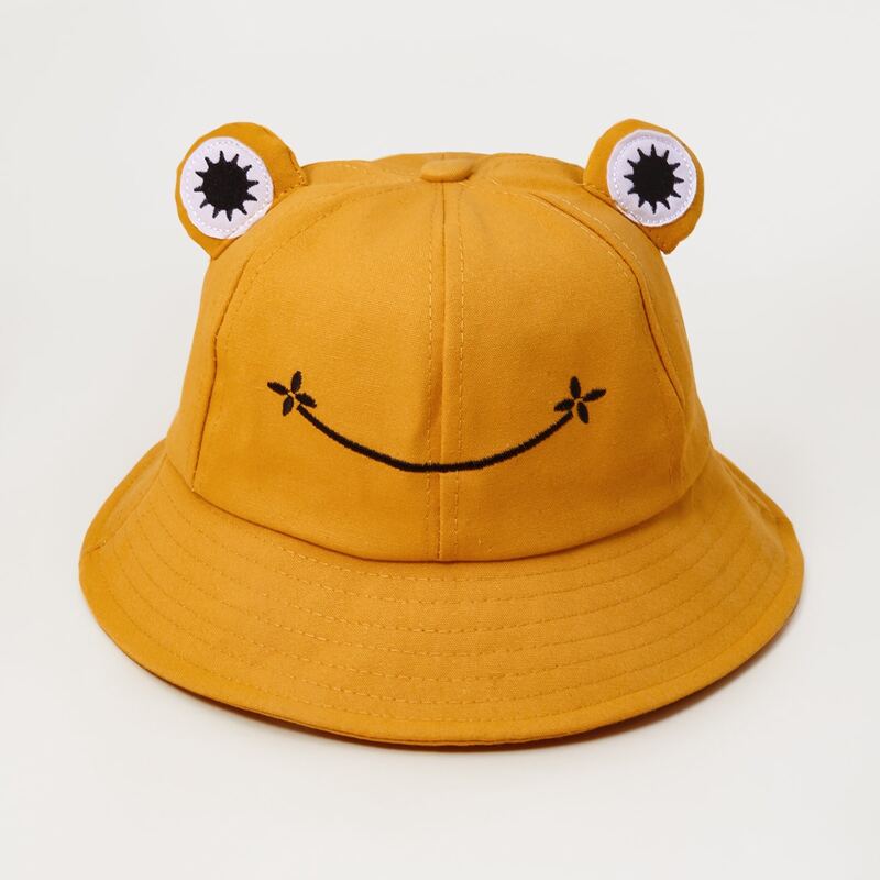 

Cartoon Ears Bucket Hat, Yellow