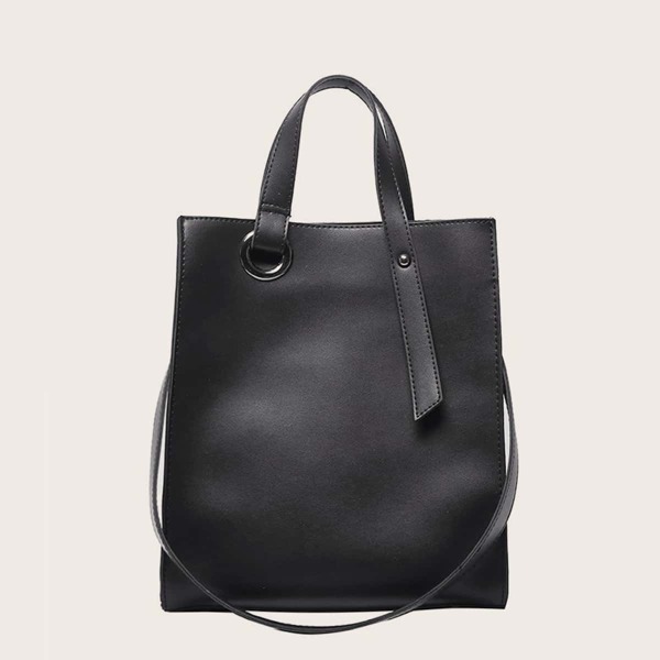

Minimalist Tote Bag, Black