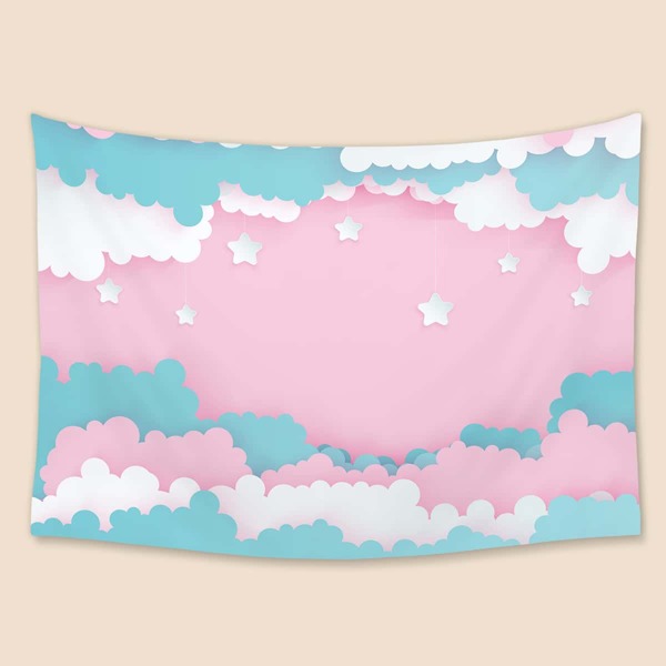

Kids Sky Print Tapestry, Multicolor