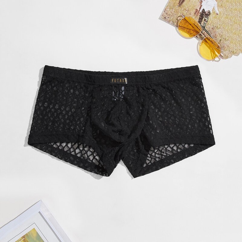 

Guys Solid Boxer Brief, Black