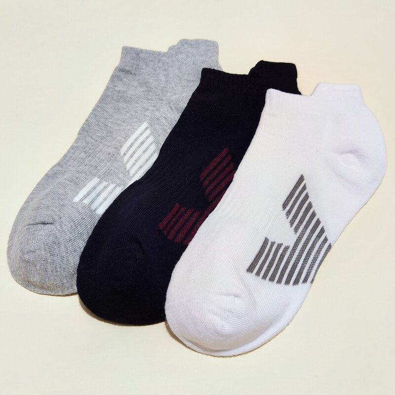 

Guys 3pairs Striped Ankle Socks, Multicolor