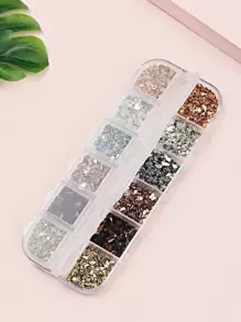 1box Mix Color Nail Art Decoration - Multicolor - View 1