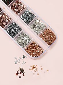 1box Mix Color Nail Art Decoration - Multicolor - View 5