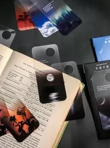 علامة مرجعية كتاب عشوائي مختلط 10 قطع - متعدد الألوان - مشاهدة 1