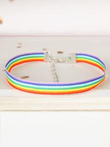 Gargantilla de rayas - Multicolor - Ver 2