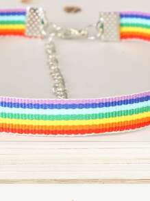 Gargantilla de rayas - Multicolor - Ver 3