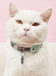 1pc Pet ID Tag - Silver - View 1