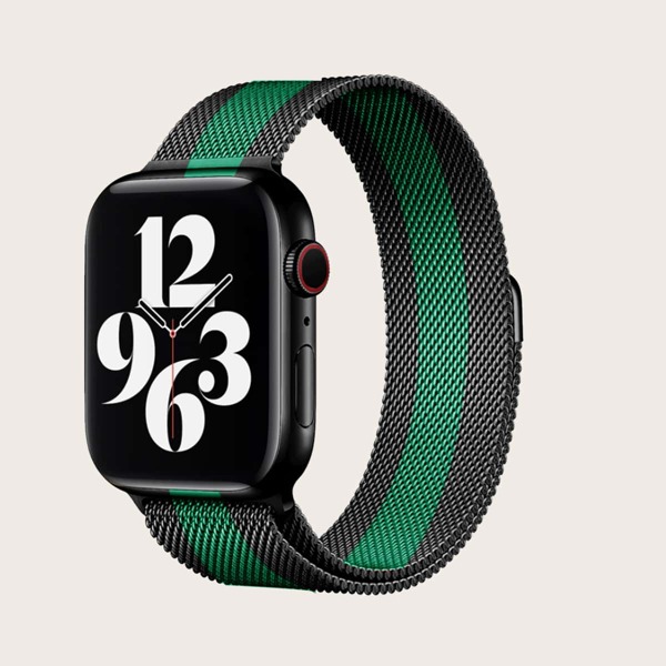 

Striped Pattern iWatch Band, Multicolor