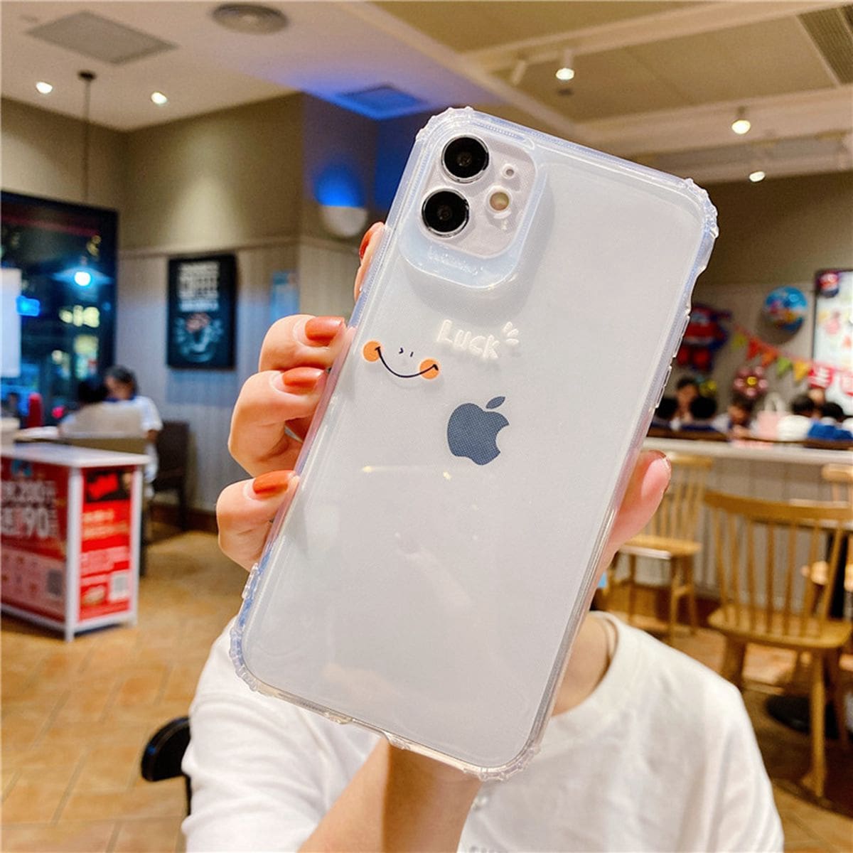 

Letter Clear iPhone Case