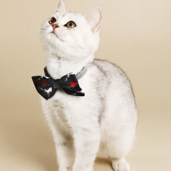 

Geometric Pattern Pet Bow, Multicolor