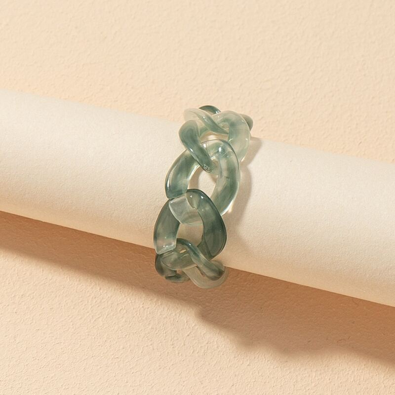 

Chain Design Ring, Multicolor