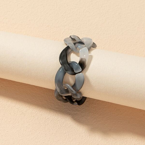 

Chain Design Ring, Multicolor