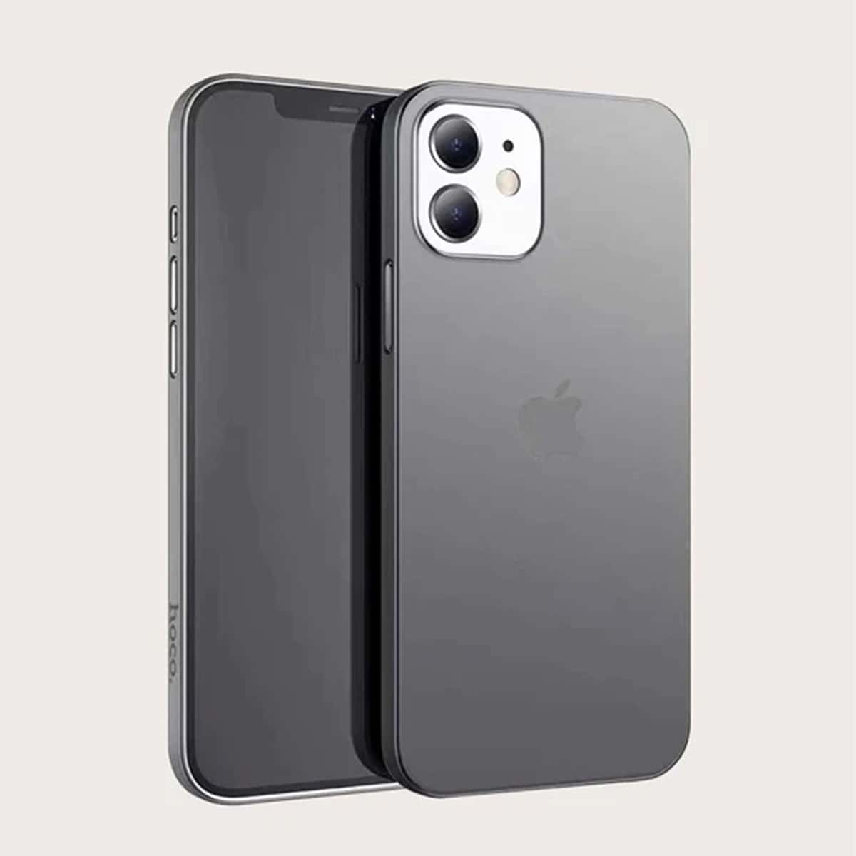 

Solid Matte iPhone Case, Grey
