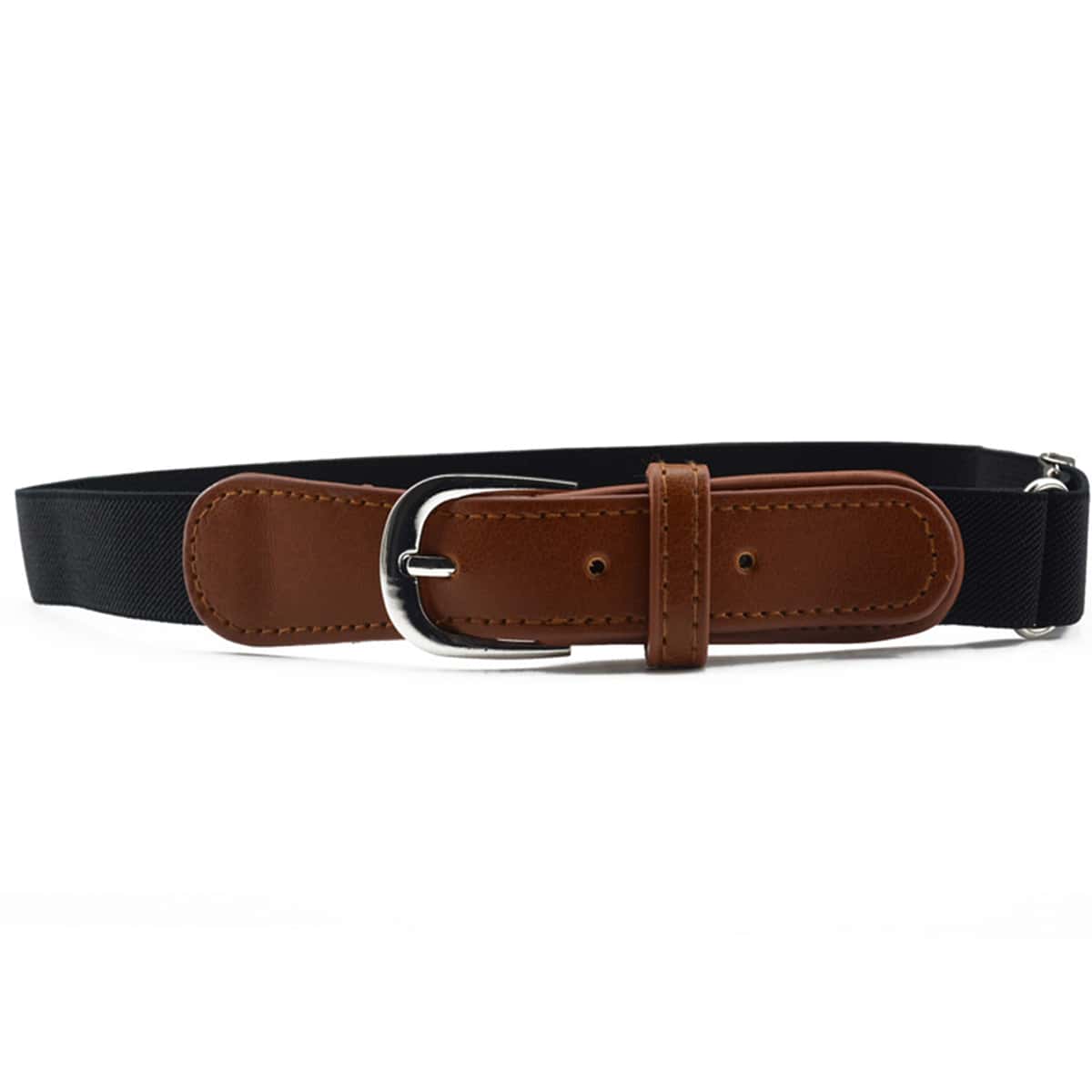 

Elastic Buckle Belt, Black