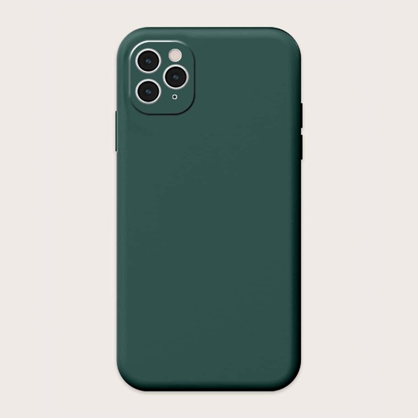 

Однотонный чехол для iPhone, Темно-зеленый