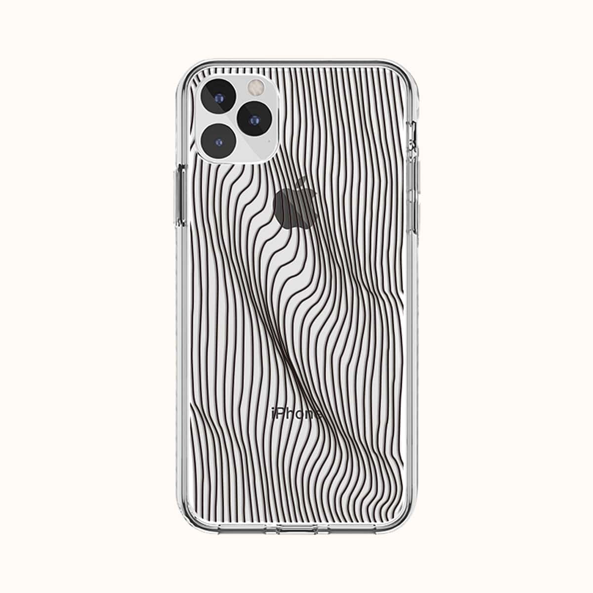 

Abstract Print Phone Case, Clear