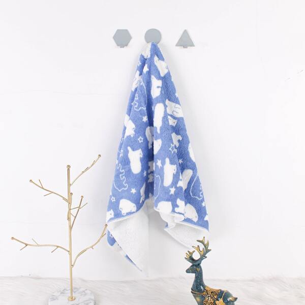 

Cartoon Graphic Towel, Multicolor