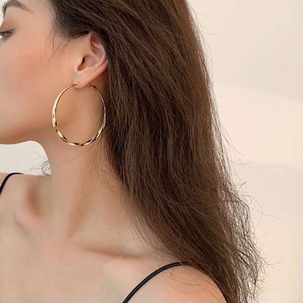 

Gold Hoop Earrings
