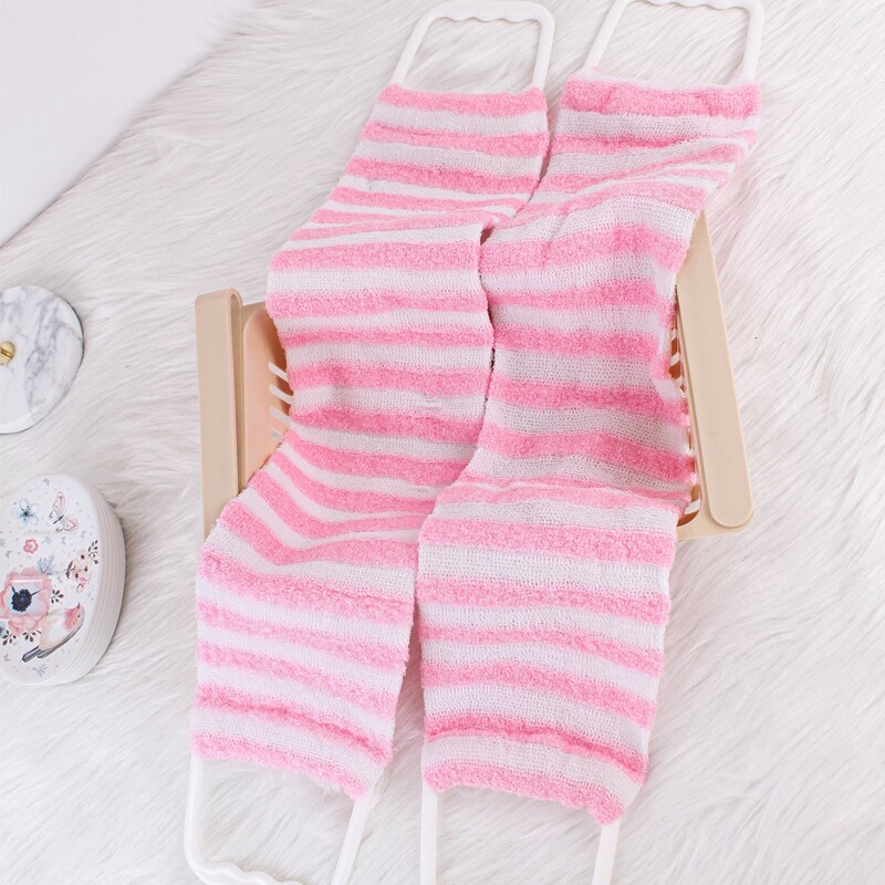 

1pc Striped Pattern Exfoliating Strip, Multicolor