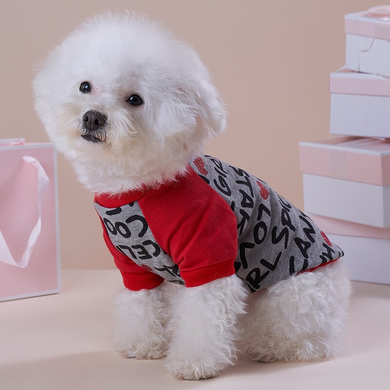 

Letter Graphic Pet Sweatshirt, Multicolor