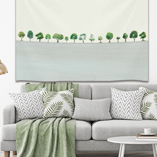 

Tree Print Tapestry, Multicolor