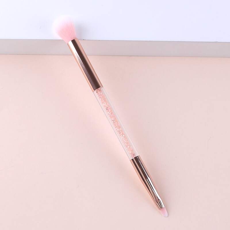 

2 In 1 Eyeshadow Brush & Lip Brush, Pink